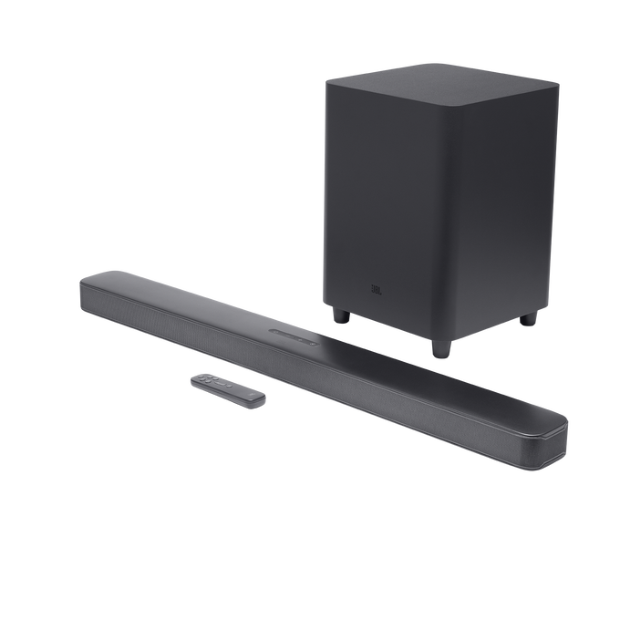 JBL Bar 5.1 Surround - Black Matte - 5.1 channel soundbar with MultiBeam™ Sound Technology - Hero image number null